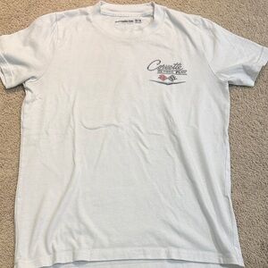 Abercrombie Kids White Corvette Graphic Tee size 13/14